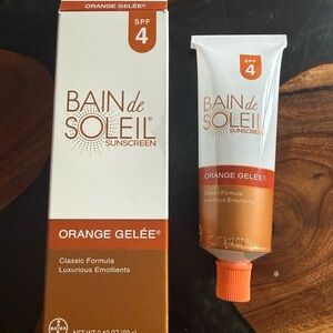 Bain de Soleil Orange Gelée Sunscreen SPF 4